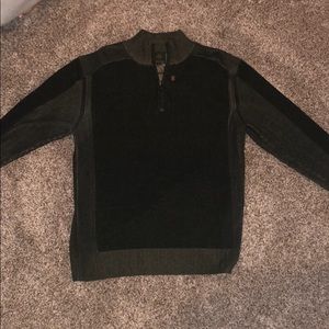 End quarter zip sweater